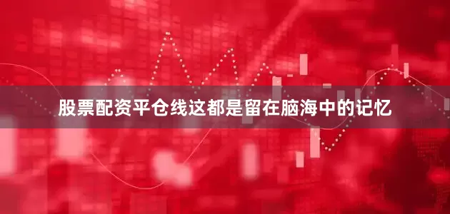 股票配资平仓线这都是留在脑海中的记忆